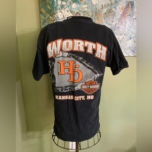 Harley Davidson T-shirt from Kansas City Missouri.